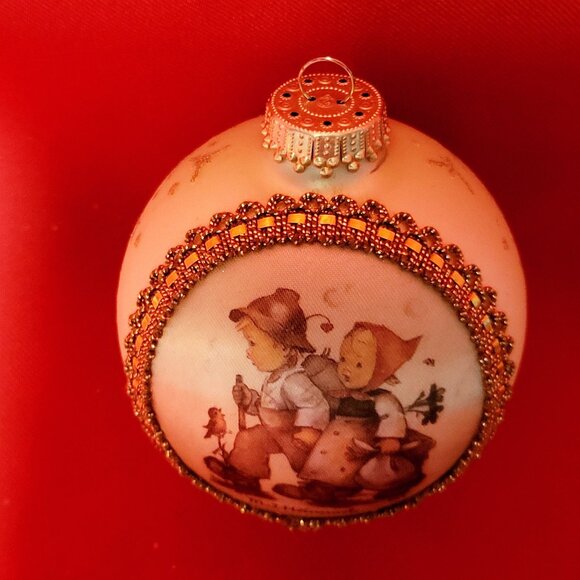 MJ Hummel 2006 Hansel & Gretel Have The Sun In Your Heart Glass Silk Bulb Christ - Picture 7 of 14